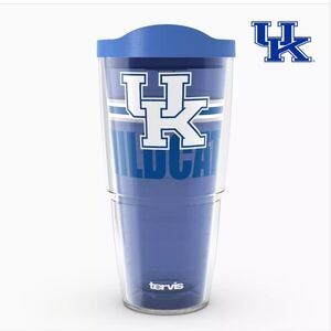 Tervis Blue Tumbler with University Of Kentucky Wildcats - Go the Distance